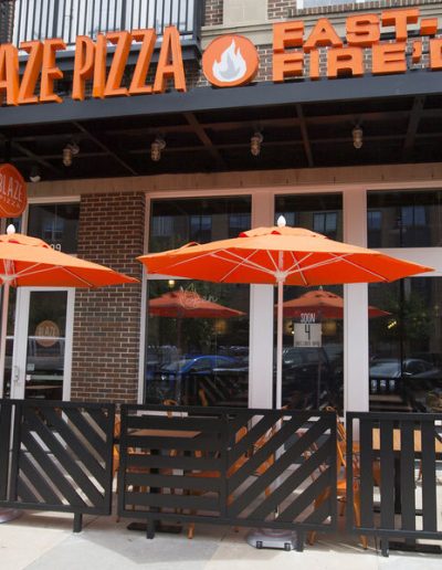 Lucaya Umbrella at Blaze Pizza in South Bend IN