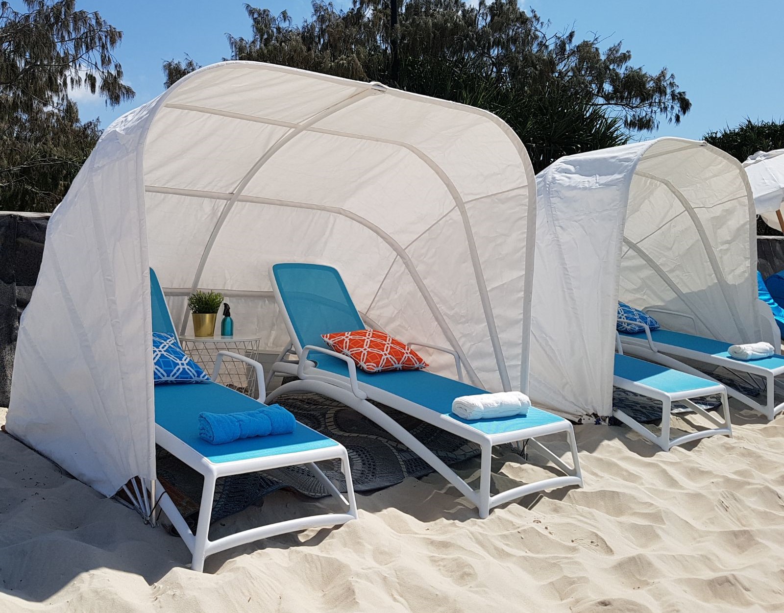 Beach cabana