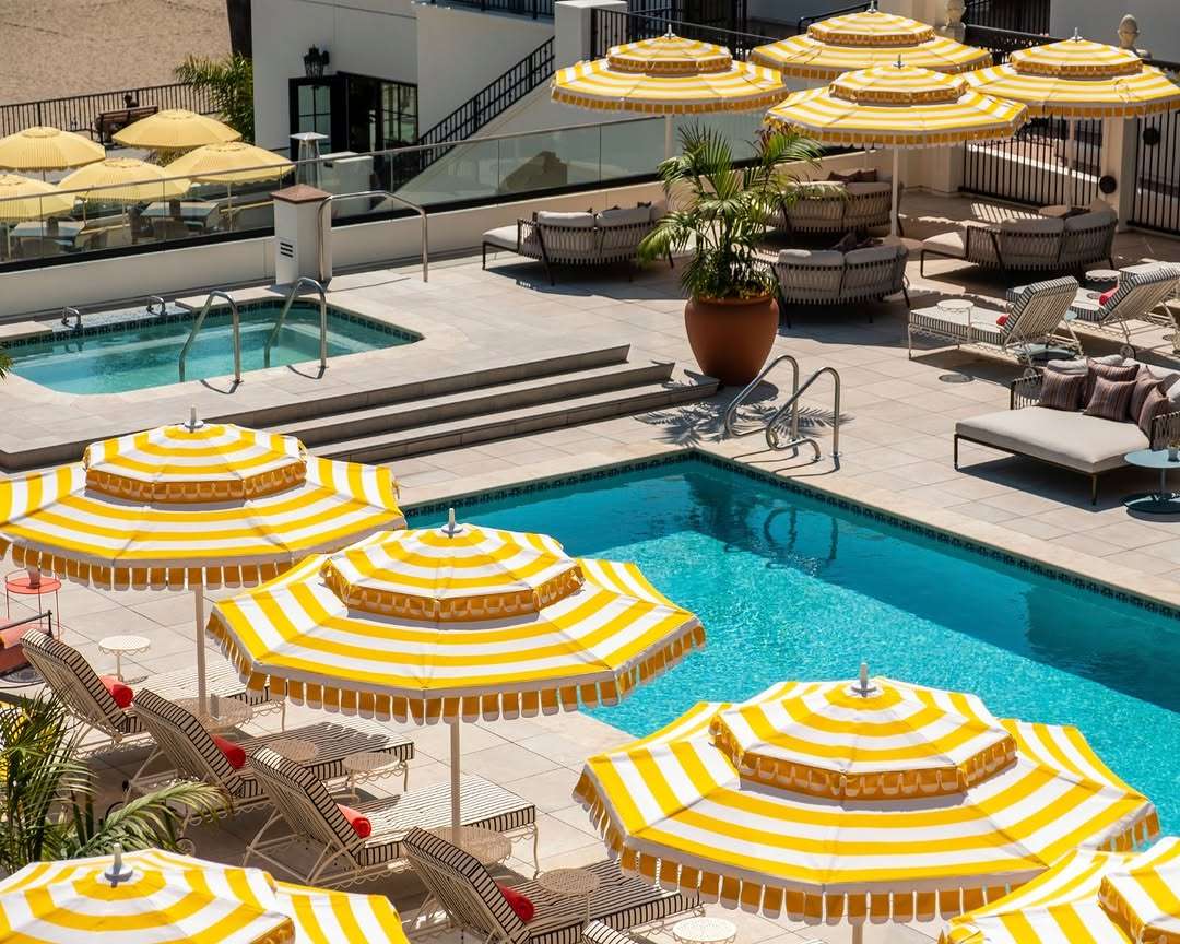 FiberBuilt resort umbrella