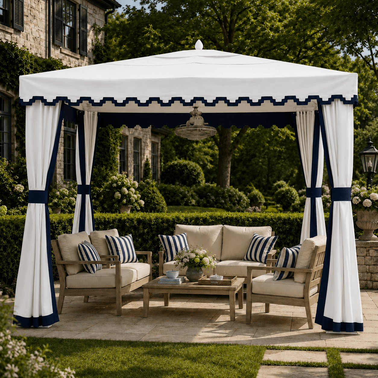 FiberBuilt cabana pavilion